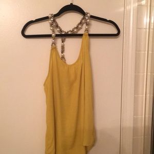 Lulumari sleeveless tank (yellow/ mustard